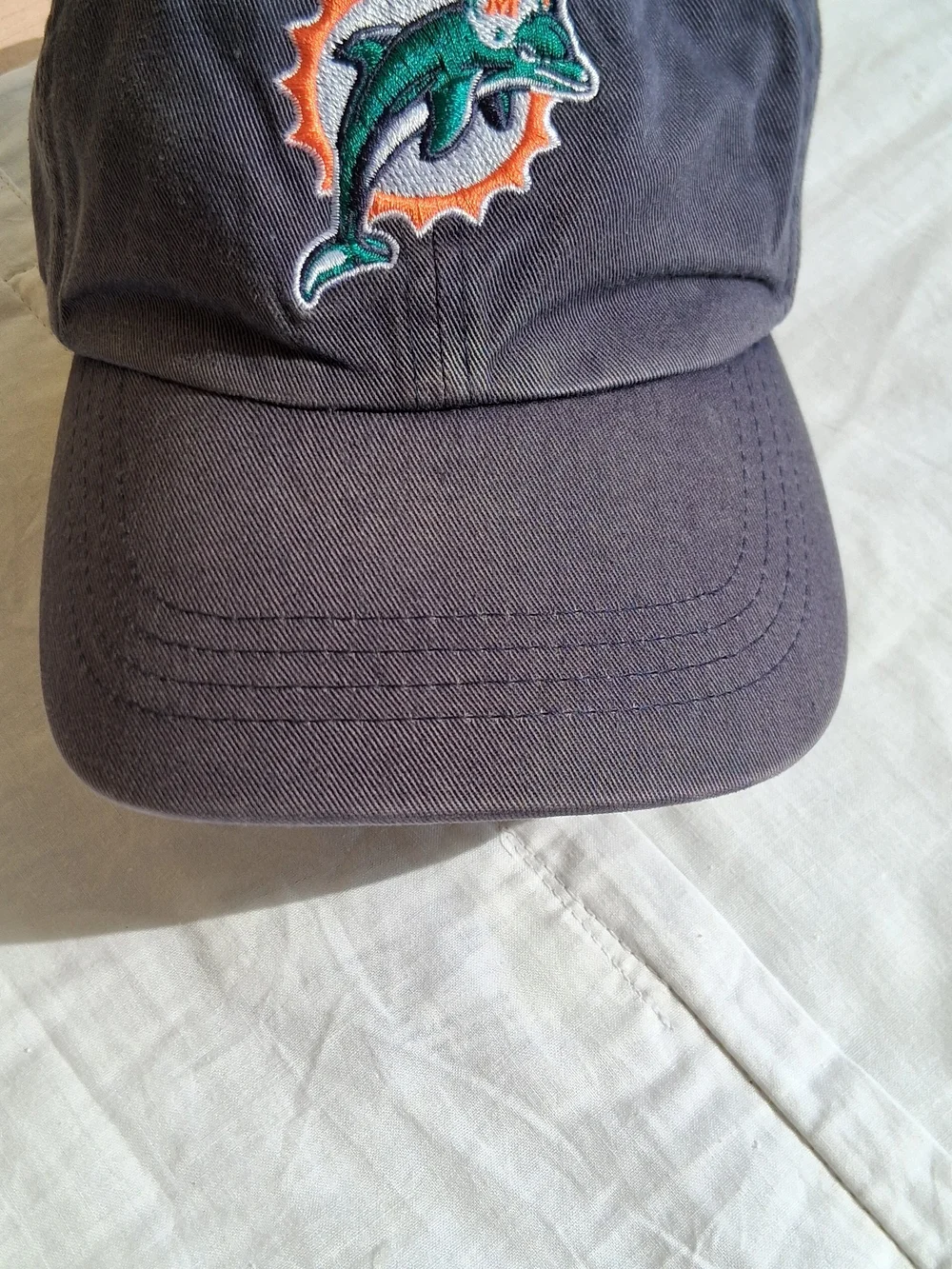 Reebok Navy Blue Dolphin Logo Baseball Cap